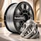 Silk Silver PLA Filament 1.75mm 1KG for 3D Printer   PLA Silk FDM Printing Material &plusmn;0.02mm Accuracy   Glossy Metallic Finish Smooth Extrusion Low Warping Filament