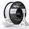 خيط PETG الأبيض 1.75مم 1KG للطابعة ثلاثية الأبعاد   مادة طباعة PETG باللون الصلب ±دقة 0.02 مم   خيط FDM بثقل سلس قوي ومتين منخفض التشوه لنماذج STEM مشاريع DIY