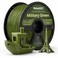 Military Green PETG Filament 1.75mm 1KG for 3D Printer   Solid Color PETG Printing Material &plusmn;0.02mm Accuracy   Smooth Extrusion Strong Durable Low Warping FDM Filament for STEM Models DIY Projects