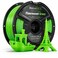 Fluorescent Green PETG Filament 1.75mm 1KG for 3D Printer   Solid Color PETG Printing Material &plusmn;0.02mm Accuracy   Smooth Extrusion Strong Durable Low Warping FDM Filament for STEM Models DIY Projects