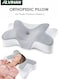 Cervical Pilow for Neck and Shoulder Pain Relief Orthopedic Contour Memory Foam Butterfly-Shaped Pillow