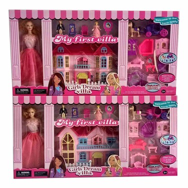 My First Villa Girls Dream Villa With Doll Play House Set