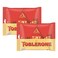 Toblerone Tiny Mini Milk Chocolate with Honey and Almond Nougat, 168g Pack of 2