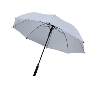 STRAIGHT AUTOMATIC OPEN WHITE COLOR UMBRELLA