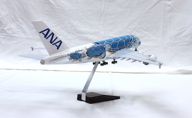 Airplane Models with Stand Sky Jumbo Airliner Display Model