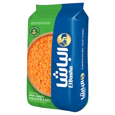 El Basha Split Lentil Bag, 800g