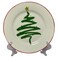 New Bone China Christmas Tree Designed Dessert Plate 19cm