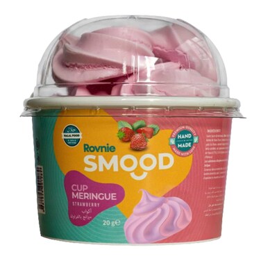 Rovnie Smood Strawberry Meringue Cup 20g