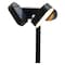 ABS Polystyrene and PP Solar Pathway LED Light Black