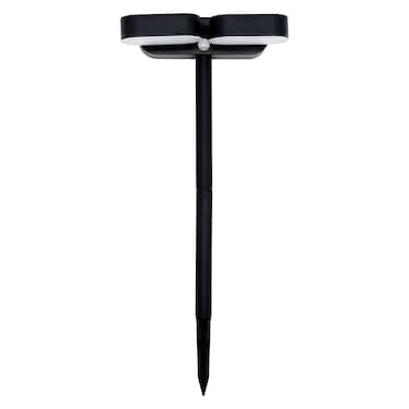 ABS Polystyrene and PP Solar Pathway LED Light Black