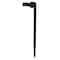 ABS Polystyrene and PP Solar Pathway LED Light Black