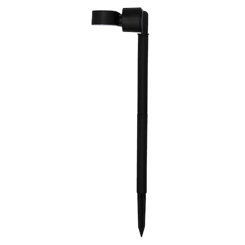 ABS Polystyrene and PP Solar Pathway LED Light Black