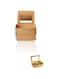 Sweet seven Large Biodegradable Kraft Lunch Box - Ecofriendly Disposable Paper Food Container for Takeaway Meals and Food Storage