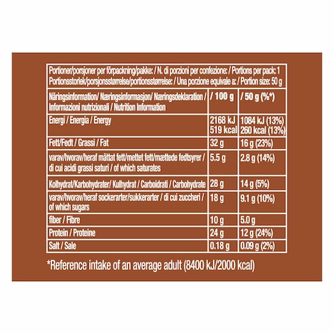 Be-Kind Milk Chocolate Latte Protein Bar, 50g