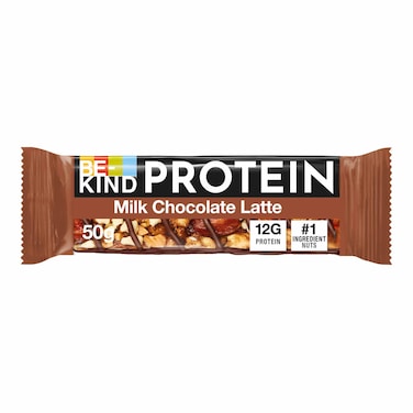 Be-Kind Milk Chocolate Latte Protein Bar, 50g