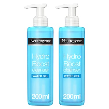 Neutrogena Hydro Boost Water Gel Cleanser For Normal To Dry Skin 200ml Pack of 2