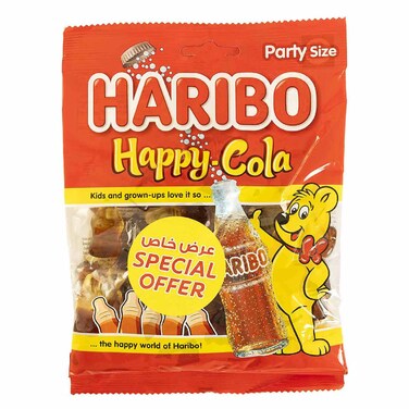 Haribo Happy Cola Gummy, 160g Pack of 2