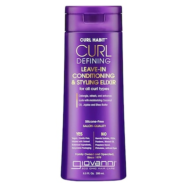 Giovanni Curl Habit Curl Defining Leave-in Conditioning and Styling Elixir 250ml