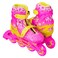 سبارتان حذاء تزلج بعجلات مع طبعة باربي - وردي، مقاس صغير 31-34