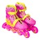 سبارتان حذاء تزلج بعجلات مع طبعة باربي - وردي، مقاس صغير 31-34
