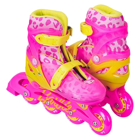 Spartan Barbie Tri Inline Skates Medium Pink Size 35-38