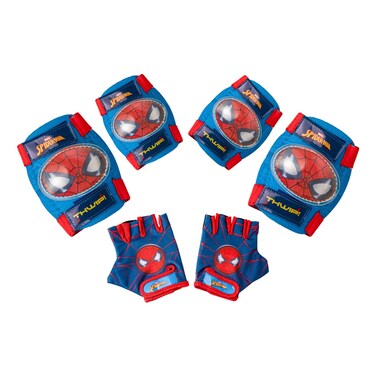 Spartan Spiderman Printed Skateboard Protection Set Medium