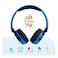 Altec Lansing 2-in-1 Kid Safe Truly Wireless and Wired Bluetooth On-Ear Headphones MZX4410 Knight Blue