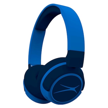 Altec Lansing 2-in-1 Kid Safe Truly Wireless and Wired Bluetooth On-Ear Headphones MZX4410 Knight Blue