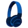 Altec Lansing 2-in-1 Kid Safe Truly Wireless and Wired Bluetooth On-Ear Headphones MZX4410 Knight Blue