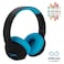 Altec Lansing 2-in-1 Kid Safe Truly Wireless and Wired Bluetooth On-Ear Headphones MZX4500 Whiteout Black
