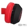 Altec Lansing 2-in-1 Kid Safe Truly Wireless and Wired Bluetooth On-Ear Headphones MZX4500 Whiteout Classic Red