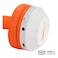 Altec Lansing 2-in-1 Kid Safe Truly Wireless and Wired Bluetooth On-Ear Headphones MZX4500 Whiteout Groovy Orange