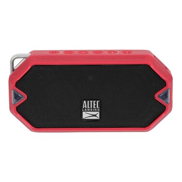 Altec Lansing HydraMini Waterproof Wireless Bluetooth Speaker IMW1000 Torch Red