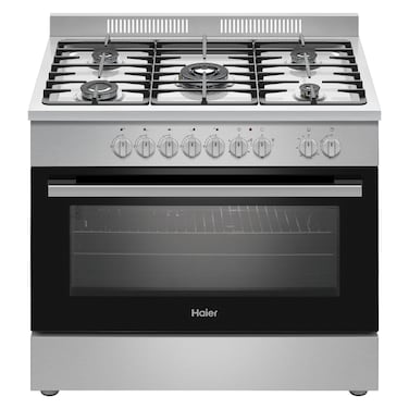 Haier Cooker HCR-9060PRO, 90 cm, Stainless Steel, 4 Burners