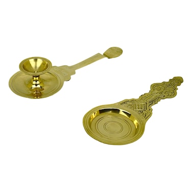 Brass Aarti Holder Assorted