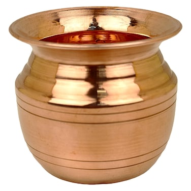 Pooja Lota Copper Pot Small Assorted