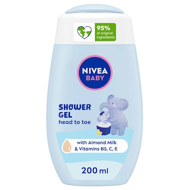 NIVEA Baby Head To Toe Shampoo &amp; Bath Calendula Extract 200ml