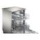 Bosch Series 4 Free-standing Dishwasher 60 cm, 13 Place Settings, 4 Programmes, EcoSilence Drive, Brushed Steel Anti Fingerprint, SMS44DI01T