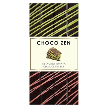 Choco Zen Pistachio Kunafa Chocolate Bar 100g