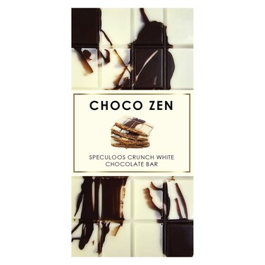 شوكو زين لوتس سبيكولوس كرانش لوح شوكولاته بيضاء 120 غرام