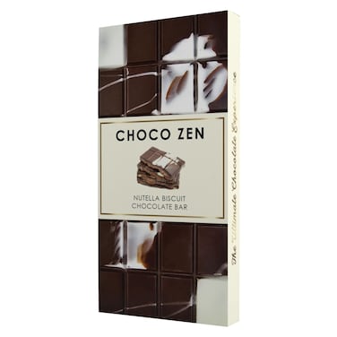 Choco Zen Nutella Biscuit Chocolate Bar 120g