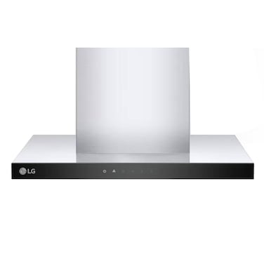 LG Built-In T-Shape Cooker Hood, 60cm, 830 m&sup3;/h Powerful Suction, Glass Touch Control, LED Lighting, Stainless Steel, HC7Z2425S