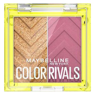 Maybelline New York Colour Rivals Shadow Longwear Duo Eyeshadow Palette Assertive x Coy 3g