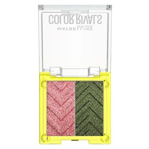 Maybelline New York Colour Rivals Shadow Longwear Duo Eyeshadow Palette Urban x Wild 3g