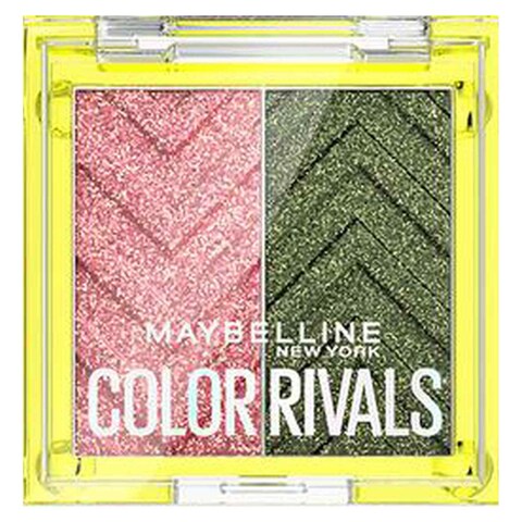 Maybelline New York Colour Rivals Shadow Longwear Duo Eyeshadow Palette Urban x Wild 3g