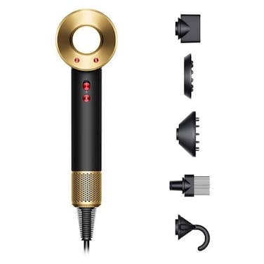 Dyson Supersonic Hair Dryer HD07, Black and Gold
