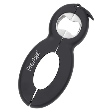 Prestige 6-in-1 Multi Jar Bottle Opener PR50295 Black
