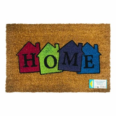 Back Printed PVC Coir Mat 40x60x15cm