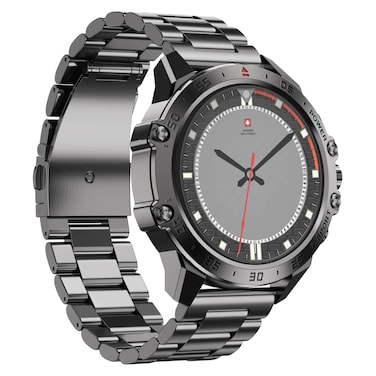 Swiss Military Dom 5 Smartwatch GPS Gun Metal