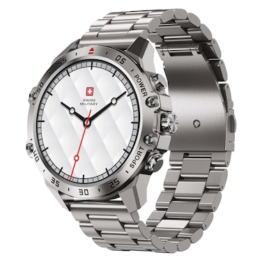 Swiss Military Dom 5 Smartwatch GPS Silver